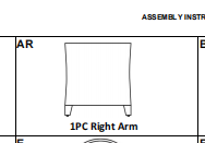 SHENZHEN-FTX-B-Z01-Replacement Part(Part-AR,right arm)