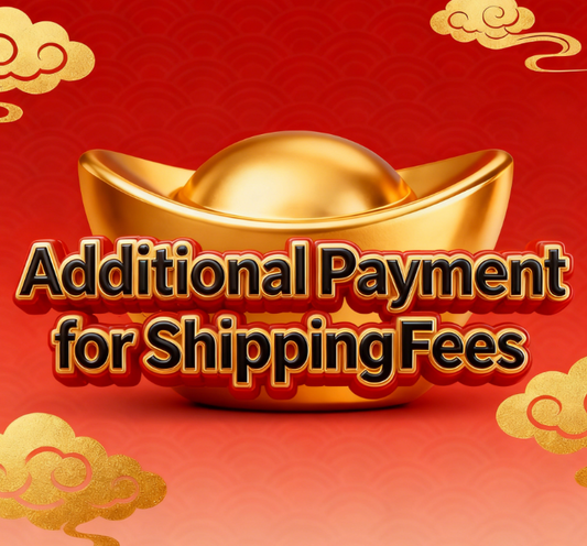 Additional Payment for Shipping Fees (for price differences, network malfunctions, shipping costs, etc.)