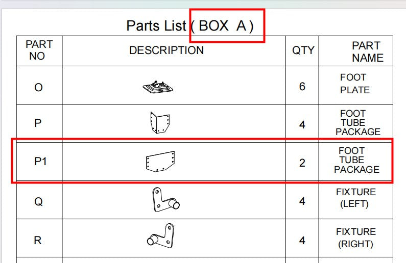SHENZHEN-4-S5T14-BLACK-Replacement Parts(Model #P1)