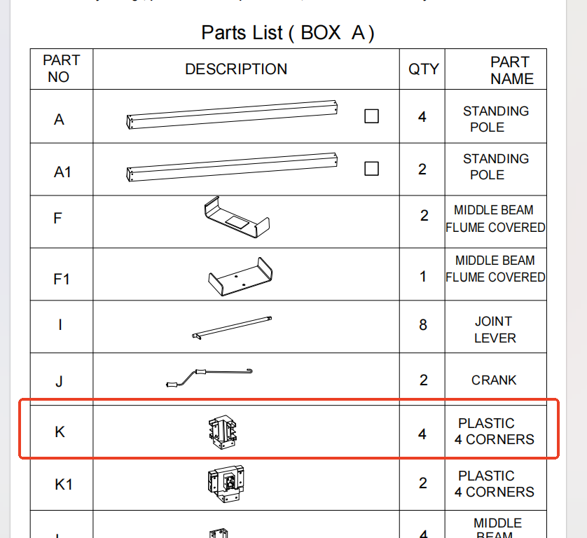 SHENZHEN-4-S5T14-BLACK-Replacement Part(Model #K)