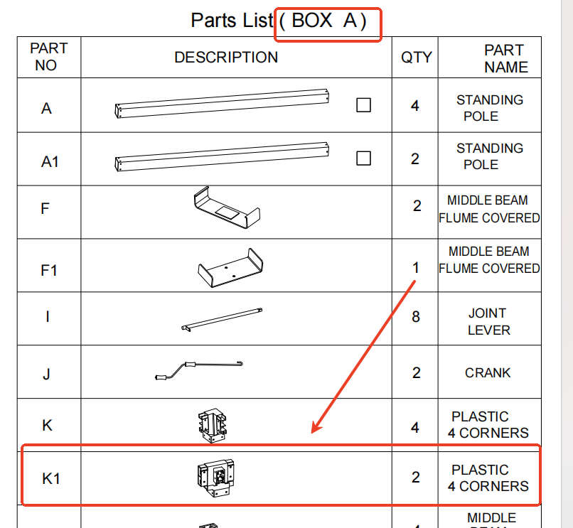 SHENZHEN-4-S5T14-BLACK-Replacement Part(Model #K1)