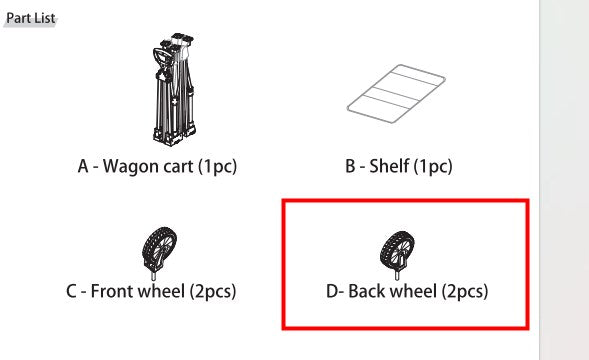 SHENZHEN-GC03-Replacement Part（Model #D)