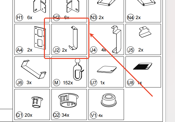 SHENZHEN-LP04-Replacement Part（Model #J2)