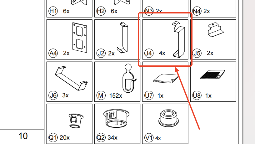 SHENZHEN-LP04-Replacement Part（Model #J4)