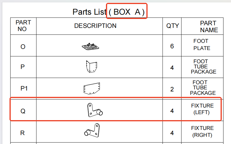 SHENZHEN-4-S11T14-WHITE-Replacement Part（Model #Q）