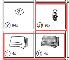 SHENZHEN-SZ-C41-MDRG1010NP-Replacement Part(Model #Tx4,#T1x4,#U1x100)