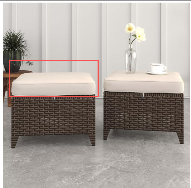 SHENZHEN-FTX-A-Z01-Replacement parts(1PCS Beige Ottoman Top)