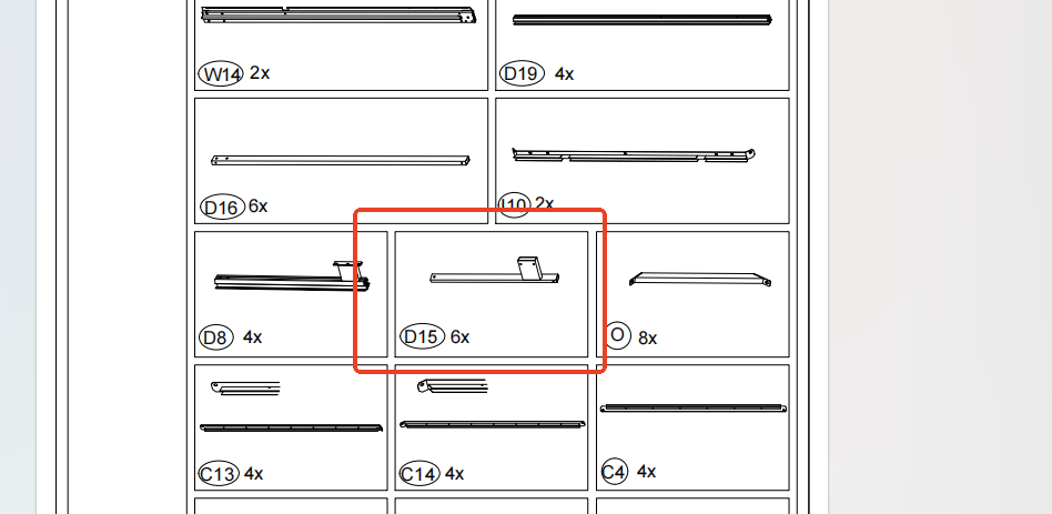 SHENZHEN-C40-Replacement Parts(Model #D15)