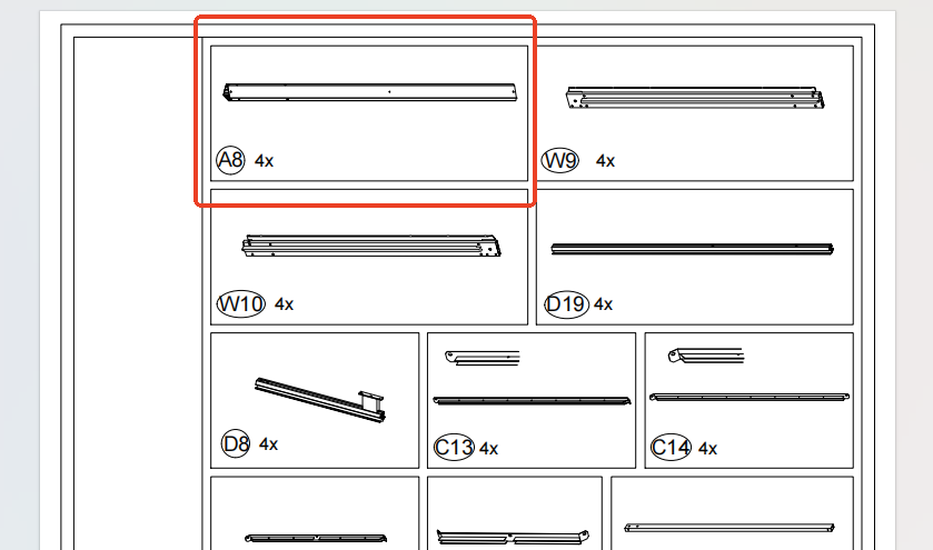SHENZHEN-C41-Replacement Parts(Model #A8）