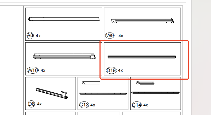SHENZHEN-C41-Replacement Parts(Model #D19)