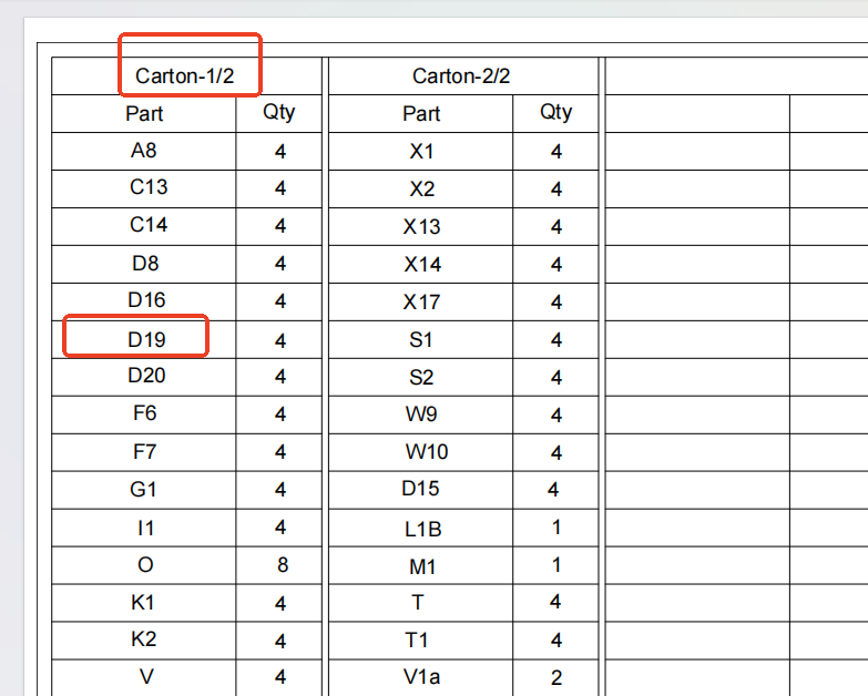 SHENZHEN-C41-Replacement Parts(Model #D19)